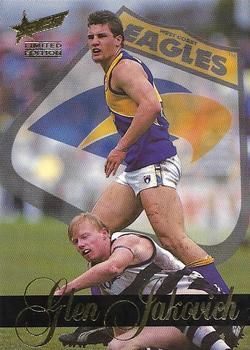 1995 Select AFL Sensation #60 Glen Jakovich Front